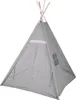 Detský stan na hranie 160 cm - Stan Tipi Deco - Farba: sivá Náhľad obrázku produktu 1