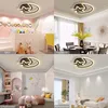 Lampada da soffitto a led Lampada da soffitto nera Moderna Anteprima dell’immagine prodotto 8