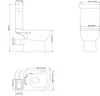 Design Stand Wc komplett set Spülkasten Keramik inkl. Produktbild-Vorschau 8