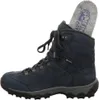 A single blue winter boot with an insole is shown against a white background. Voir les images du produit