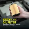 A hand holding an oil filter with text overlay. Produktbild-Vorschau