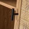 CALICOSY - Buffet 2 portes avec cannage en rotin L80 cm - Voir les images du produit 8