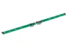 A long, thin circuit board with several electronic components, including two circular sensors, is shown against a white background. Produktbild-Vorschau