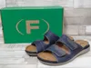 Fischer Herren Klett-Pantolette dunkelblau 40 Produktbild-Vorschau 1