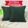 2 Stück - 40x40 cm Kissenbezüge - 2er Set Kissenbezug - Produktbild-Vorschau 1