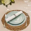 Platzdecken aus Seegras und Wasserhyazinthe 38 cm - 12er Produktbild-Vorschau 5