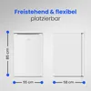 Bomann® Kühlschrank mit Gefrierfach | 85cm hoch | Produktbild-Vorschau 7