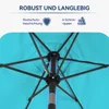 Parasol Puluomi 225 cm avec manivelle, fonction Voir les images du produit 3