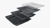 Siemens iQ700, Einbau-Backofen mit Dampfunterstützung, 60 x 60 cm, Schwarz, Edelstahl, HR736G1B1 Backbleche Zubehör Produktbild-Vorschau