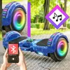 Hoverboard Elektroroller 6.5 Zoll mit Bluetooth Scooter Produktbild-Vorschau 4