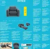 INTEX Ausziehbarer Sessel 117x224x66 cm Dunkelgrau Produktbild-Vorschau 6