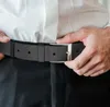 Echt Jeans-Gürtel Herren Damen Massive Schnalle Leder Produktbild-Vorschau 11