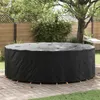 vidaXL Copridivano Nero 279 x 279 x 71 cm in tessuto Oxford Anteprima dell’immagine prodotto 3