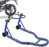 Bituxx Motorrad Montageständer Hinten Blau MS-15749 Produktbild-Vorschau 3