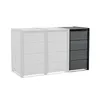 Keter Hide Away tuinafvalcontainer, uitbreiding van 120 Productafbeelding-voorbeeld 2