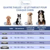 Lit orthopédique pour chien ELONEO, taille XL - Gris Voir les images du produit 4