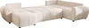 A beige U-shaped sofa is shown from a front-side angle against a white background. Náhled obrázku produktu