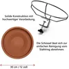 Vogeltränke groß für balkon und garten, Ø30 cm, frostfest, Produktbild-Vorschau 3