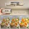ZMH LED Deckenleuchte Schwarz Deckenlampe lampe Dimmbar mit Produktbild-Vorschau 6