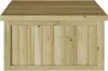 vidaXL Rasenmäher Garage Braun 73,5 x 81,5 x 38,5 cm Produktbild-Vorschau 6