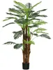 HOMCOM Künstliche Palme 160cm Kunstpalme mit 36 Palmenwedel Produktbild-Vorschau 1