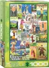 puzzle da 1000 pezzi Poster pubblicitario d'epoca Golf Anteprima dell’immagine prodotto 1