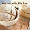 34-teilig Gärkorb Brot Set, 23 cm Gärkorb rund und Produktbild-Vorschau 2