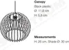Nordlux Pendelleuchte Chino 25 Holz, IP20, 84823014 Produktbild-Vorschau 10