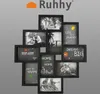 Ruhhy Rahmen für 10 Fotos - schwarz Produktbild-Vorschau 8