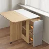 Mondeer Table de salle à manger avec 4 tabourets Gain de Voir les images du produit 4