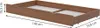 Bettschublade Plume 70x140 cm -  Walnuss - Mit Rollen - Produktbild-Vorschau 5