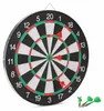 Relaxdays Dartscheibe X2 mit Pfeilen, 43 cm, 6 x Pfeile, Produktbild-Vorschau 8