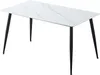 CasaDolce Esstisch ASTERA 1, 130x70x75 cm, Hochglanz weiß Produktbild-Vorschau 1