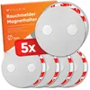 Villkin Magnethalter für Rauchmelder 5cm, 5 Stück – Produktbild-Vorschau 1