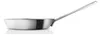 A side view of a stainless steel frying pan on a white background. Náhľad obrázku produktu