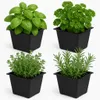 Pflanzkasten 10er Set Paletten Blumenkasten Pflanztopf Produktbild-Vorschau 1
