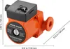 A VEVOR circulation pump with dimensions indicated. Voir les images du produit