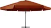 vidaXL Sonnenschirm Aluminium-Mast 600 cm Terrakotta Produktbild-Vorschau 1