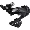 A black bicycle derailleur is shown against a white background. Produktbild-Vorschau