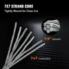 SucceBuy 1/8" T316 nerezové ocelové lano - 7x7, 500 stop Náhled obrázku produktu 4