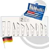 EUROTOOLS 16 pcs. jeu de couteaux de précision scalpel set Voir les images du produit 5