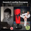 160 cm Boxsack mit Boxhandschuhen und Pumpe, Zum Üben von Produktbild-Vorschau 7