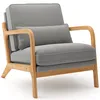 BEALIFE Fotele Fotel z poduszką | 82x65x75 cm | Wygodna Podgląd zdjęcia produktu 2