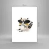 Poster - Poster ohne Rahmen - Waschbär Tasse Kinder - Produktbild-Vorschau 4