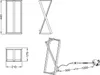 Technical drawings and dimensions of a lamp. Náhľad obrázku produktu