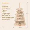 FORSMANO 3D Holzpuzzle Fünfstöckige Pagode, mit 275 Produktbild-Vorschau 6