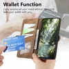 Étui portefeuille rabattable en simili cuir pour Samsung Voir les images du produit 5