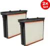 2x Trade-Shop Polyester-Faltenfilter Nassfilter Kassette Produktbild-Vorschau 1