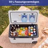 Lodówka turystyczna COSTWAY 50 l, duża lodówka z tworzywa Podgląd zdjęcia produktu 3