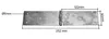 Set 10 tlg. Kistenband 250x50mm Kistenbänder Tischband Produktbild-Vorschau 2